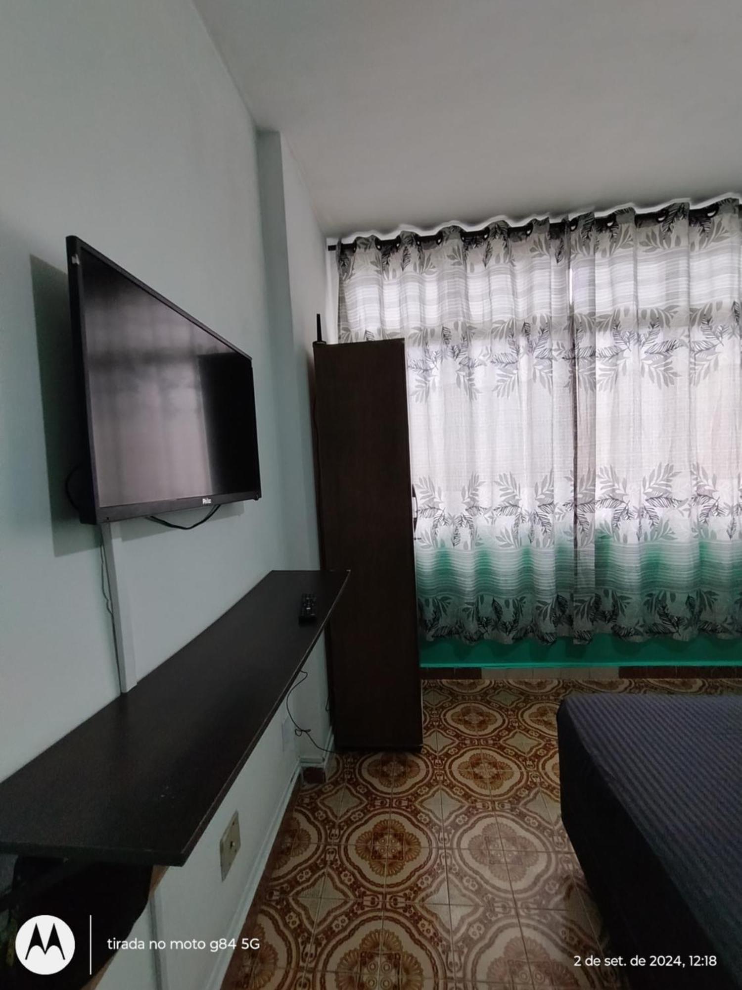 Apartamento De Frente A Praia, Pe Na Areia Com Wi-Fi Loftjm Com 01 Vaga De Garagem Sujeita A Disponibilidade سانتوس المظهر الخارجي الصورة